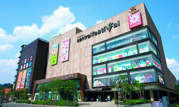 central festival shopping mall pattaya