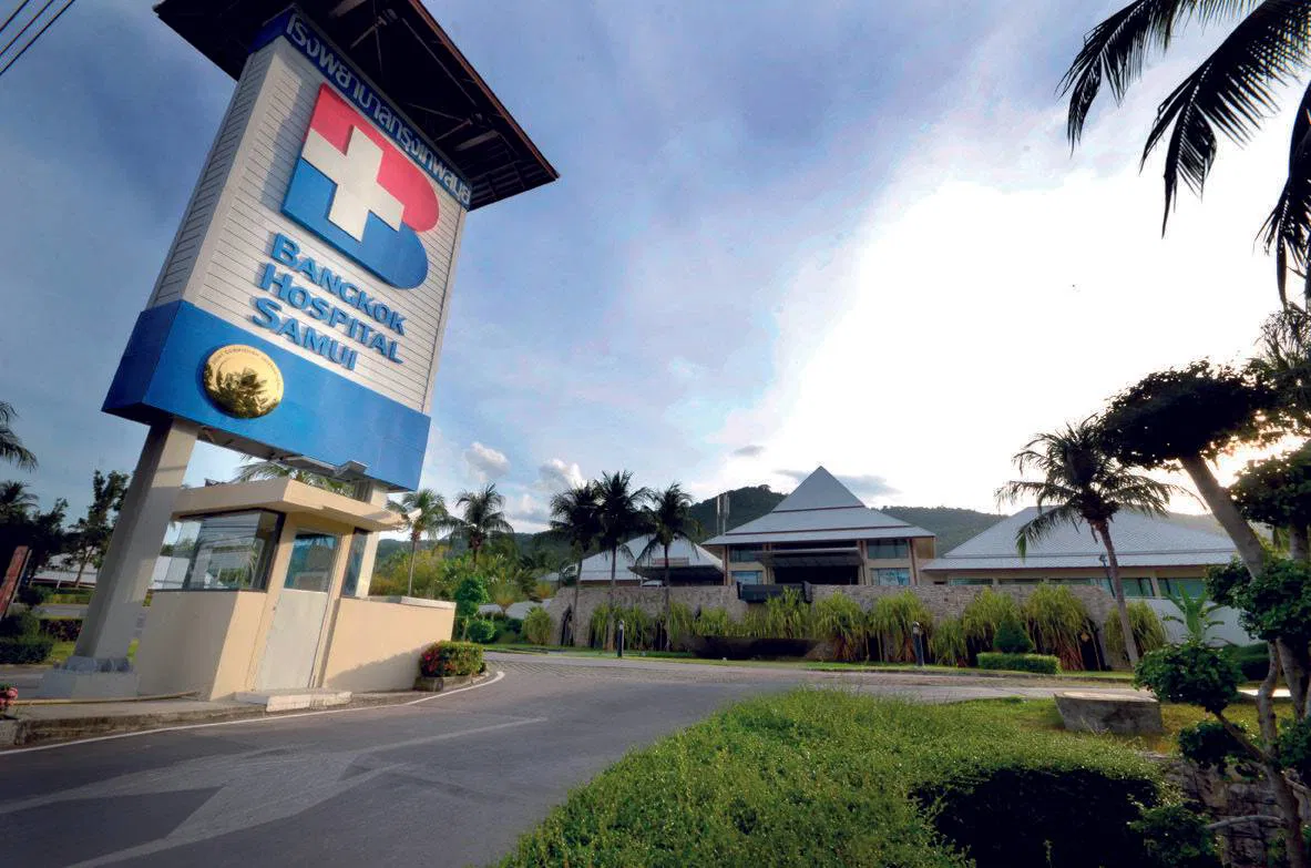 Hospitals in Koh Samui and Properties for sale nearby
