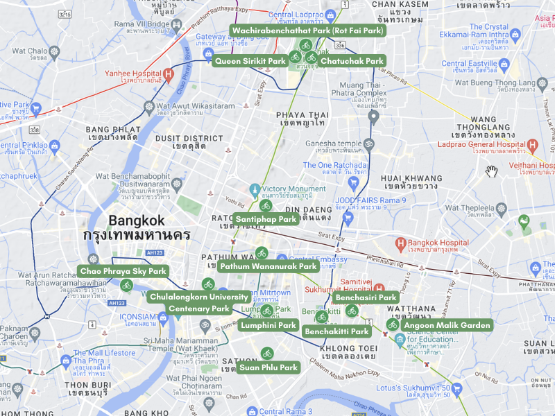 Bangkok's Most Popular Parks 