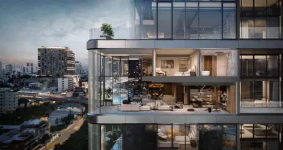 Porsche Design Tower Bangkok - Stack Villa Concept