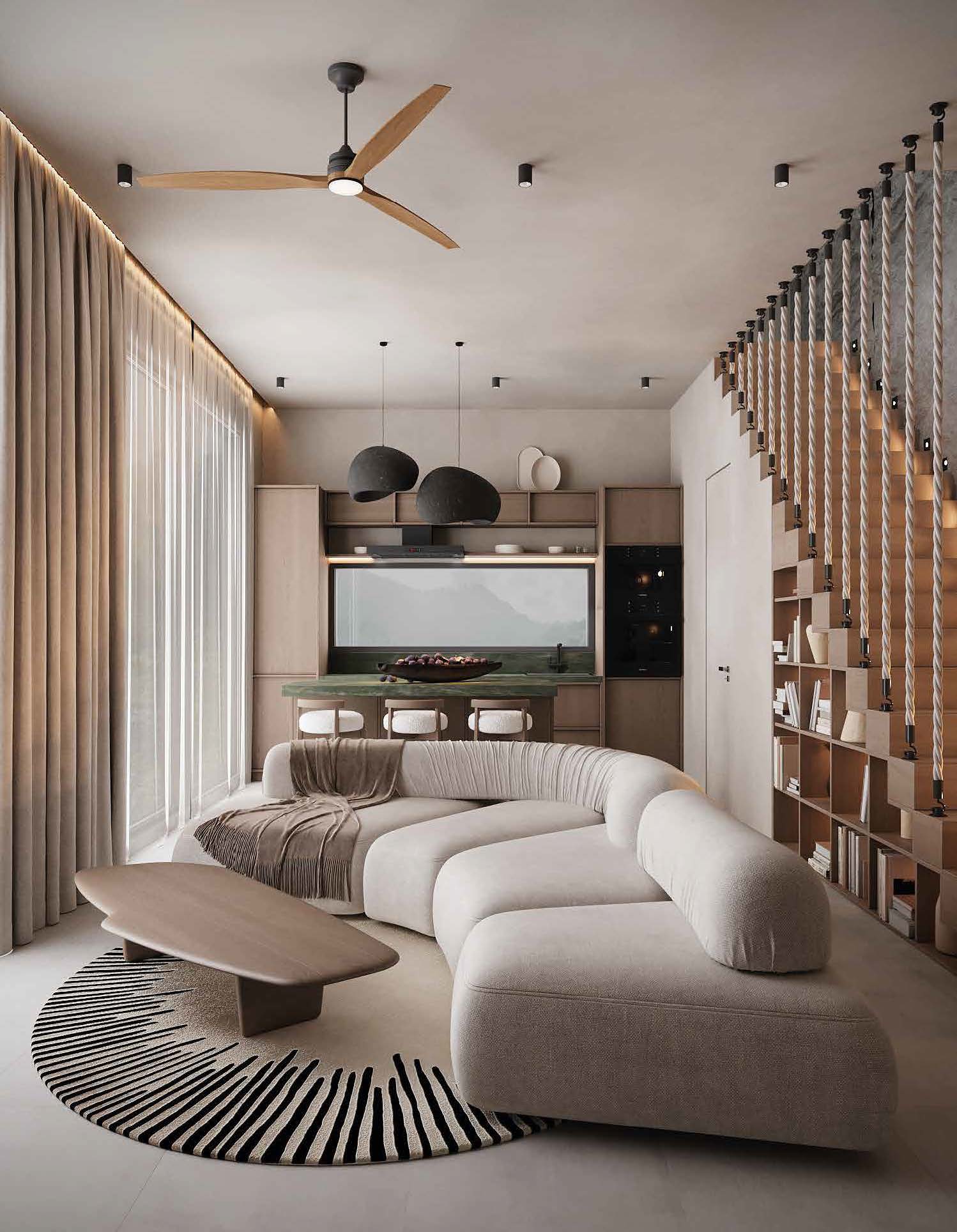 4moons - Interior - Livingroom