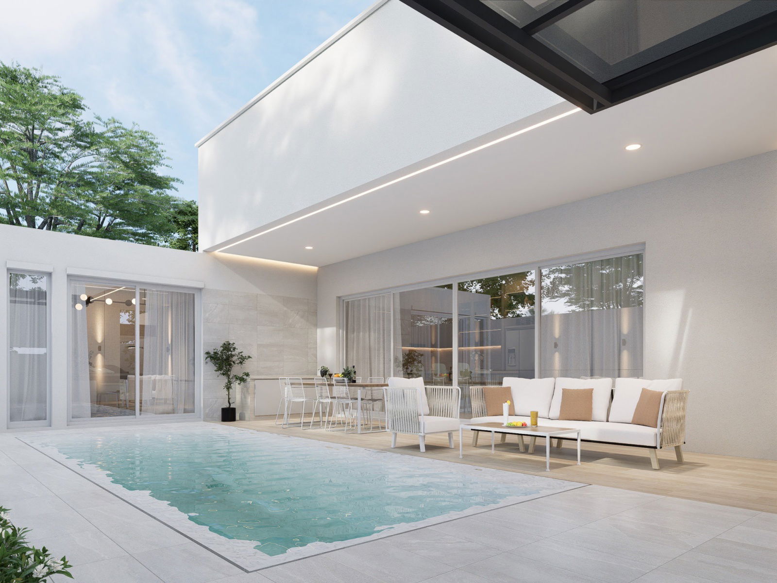 Asai Villas - Exterior - Swimming pool