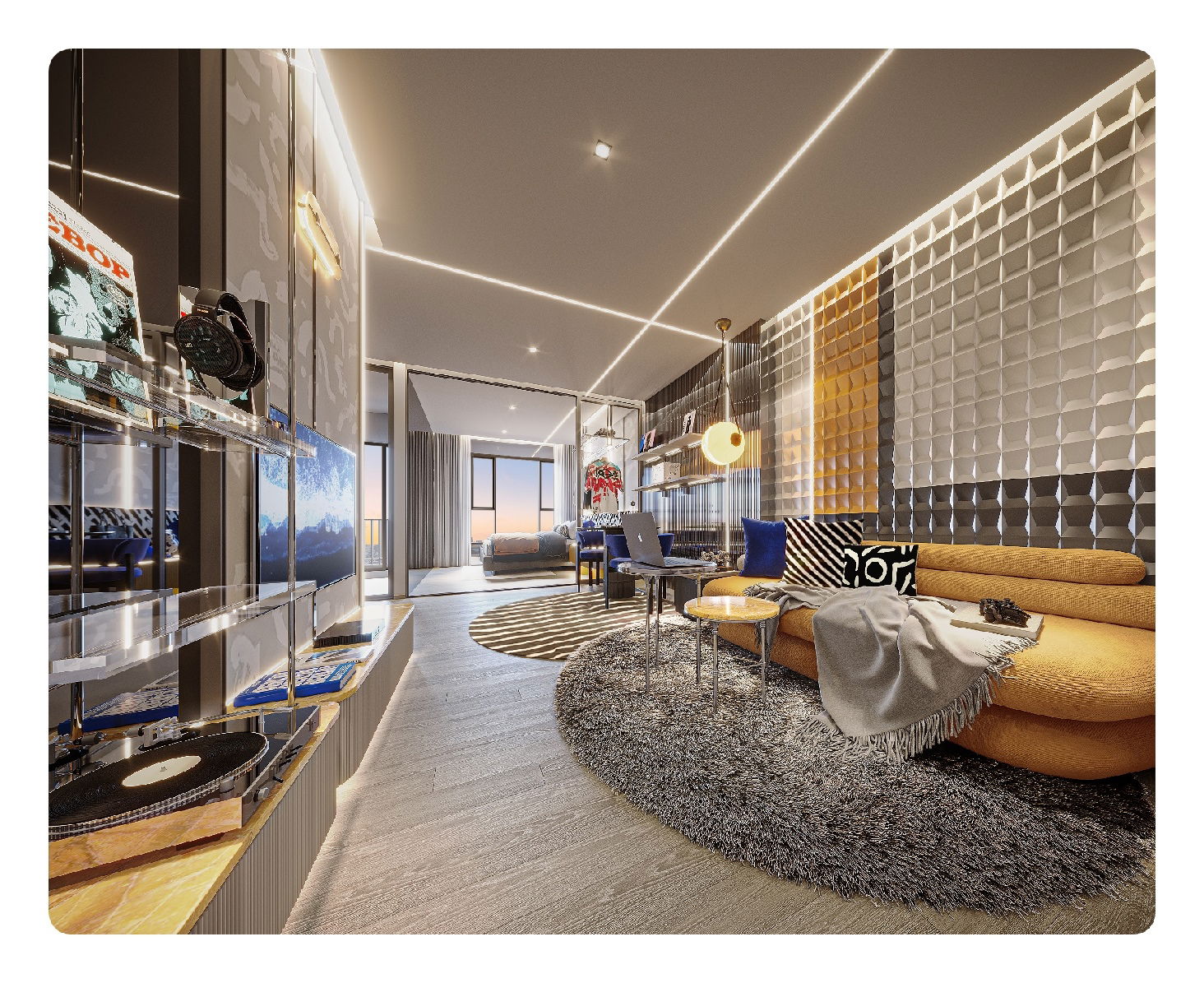 Aspire Huai Khwang - Simplex - Living room