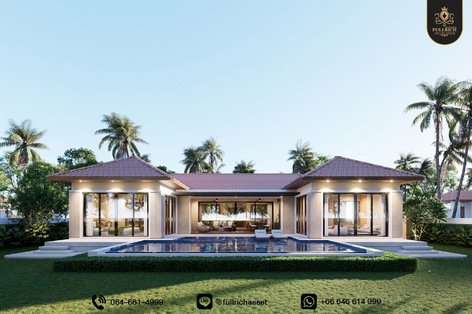 Avarion Crest Cha Am HuaHin - Esterno - Vista villa