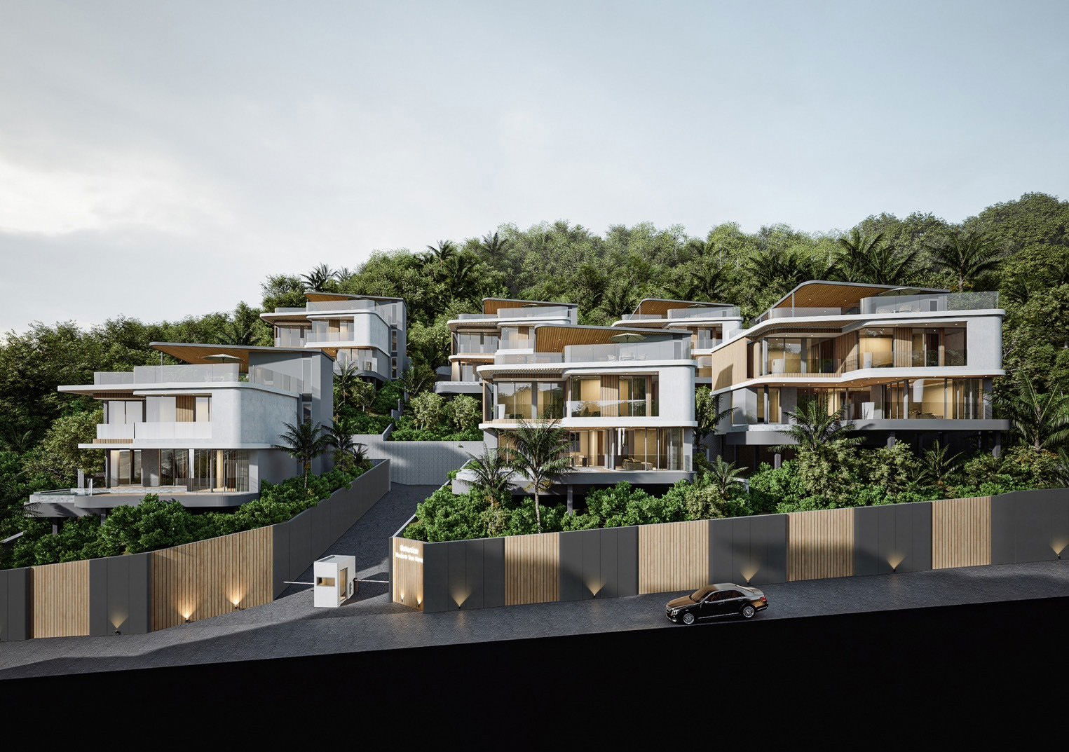 Botanica Modern Sea Karon - Vista frontale del progetto