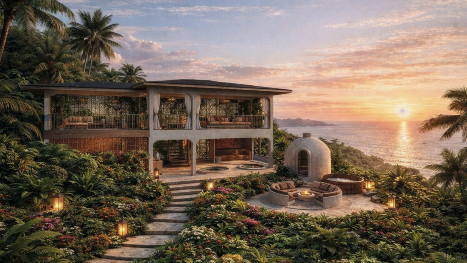 Casa Verde - Sunset view