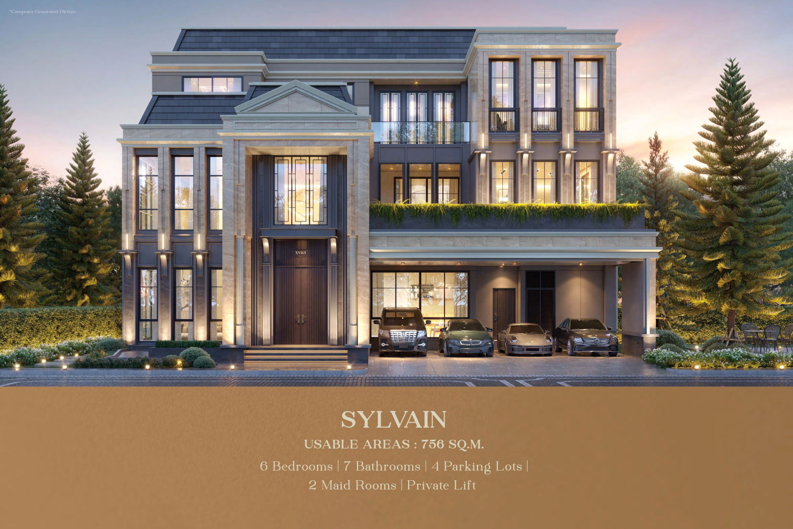 Connoisseur Villas - Vista Frontal Sylvain