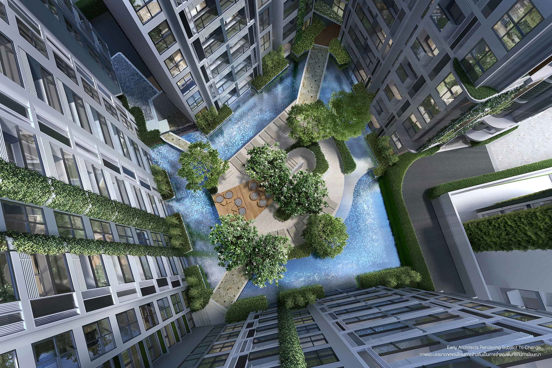 Eco Resort Bang Saray - Top view