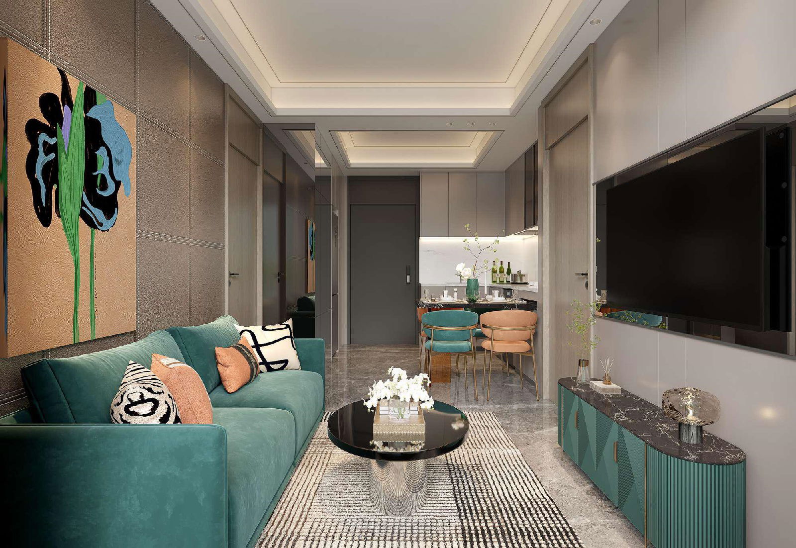 Fantasea Condo Rawai - Interior - Living area