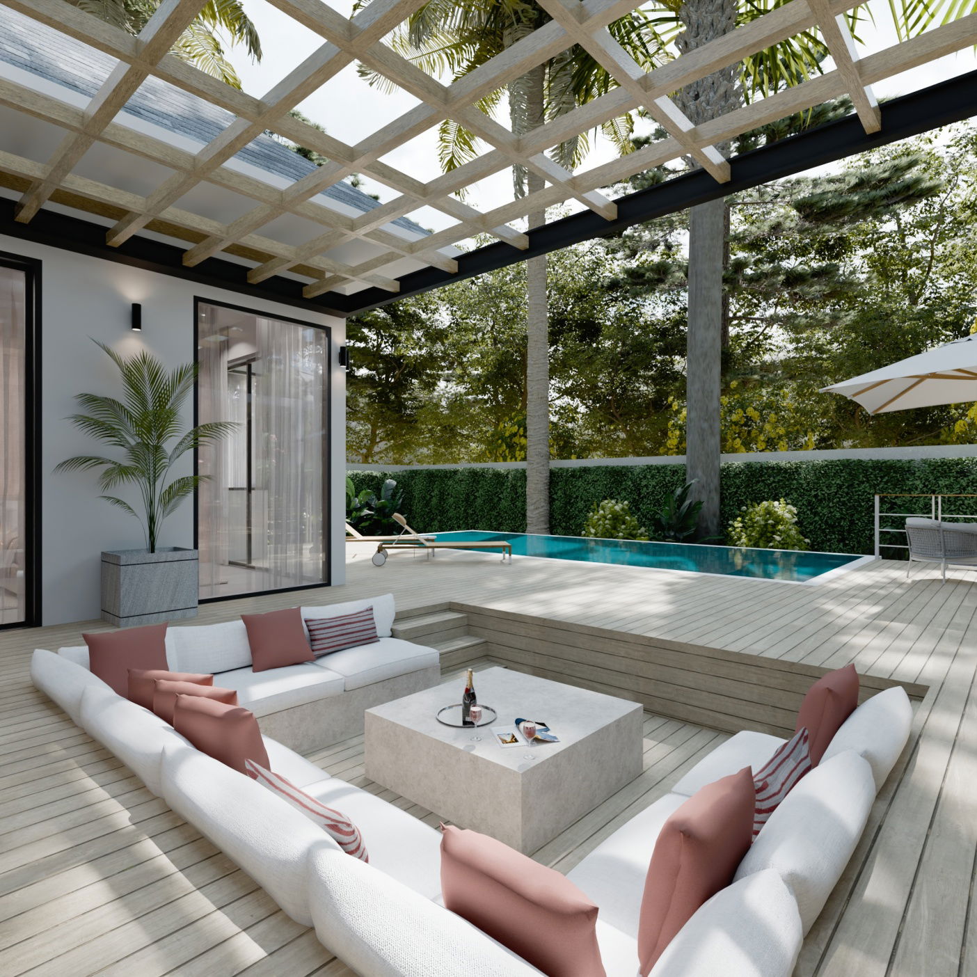 Ka Village - terrace + Pool