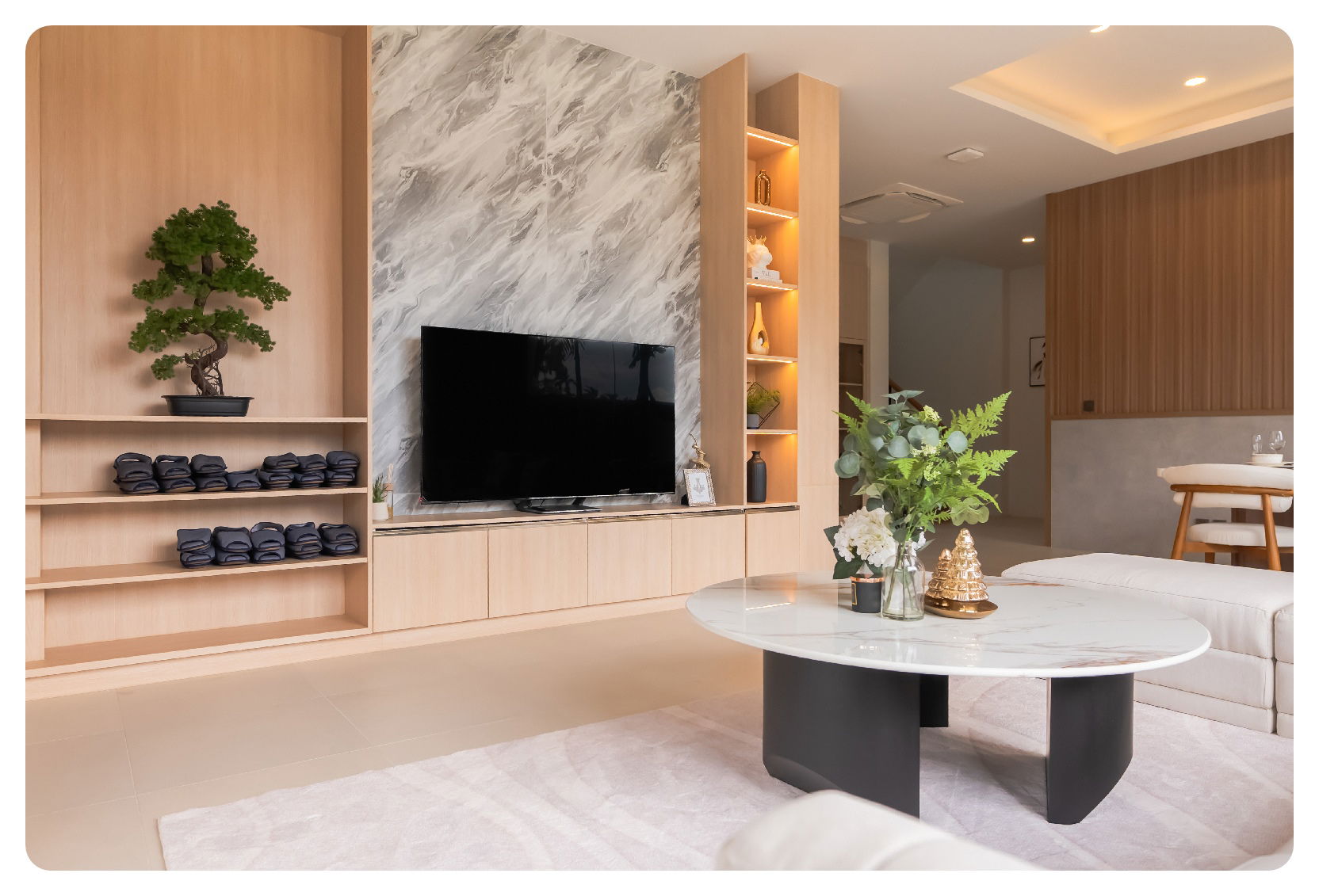 Le Villa Lake - Villa type A - Interior - Living area
