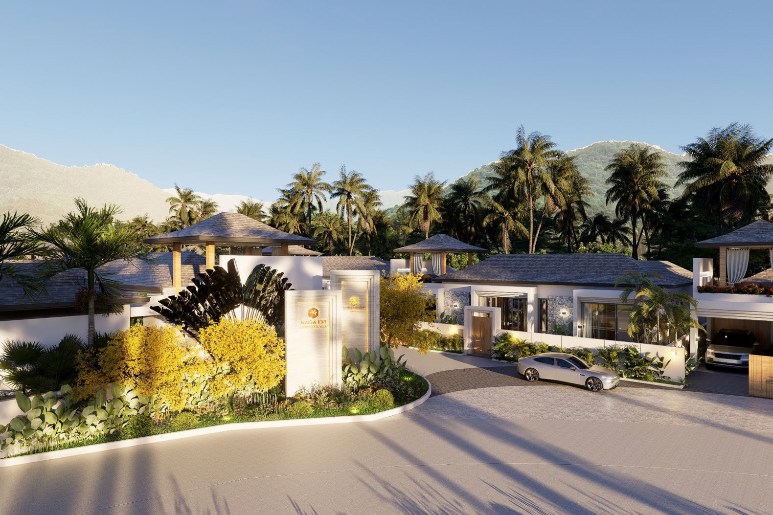Naga Kiri Villas Lamai - Entrance
