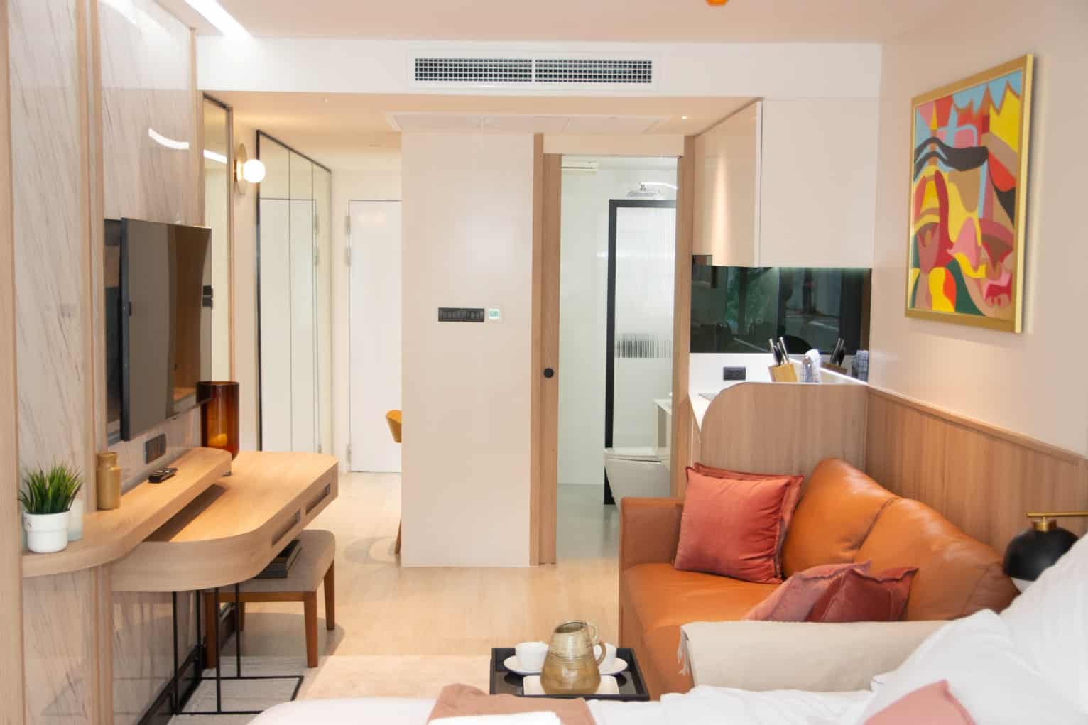 Nebu Residences - Jomtien - Interiors - Living area