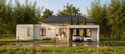 Pran Burirom Lagoon Living - 3BR Pool Villa - Exterior