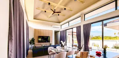 Pran Burirom Lagoon Living - 3BR Pool Villa - Interior