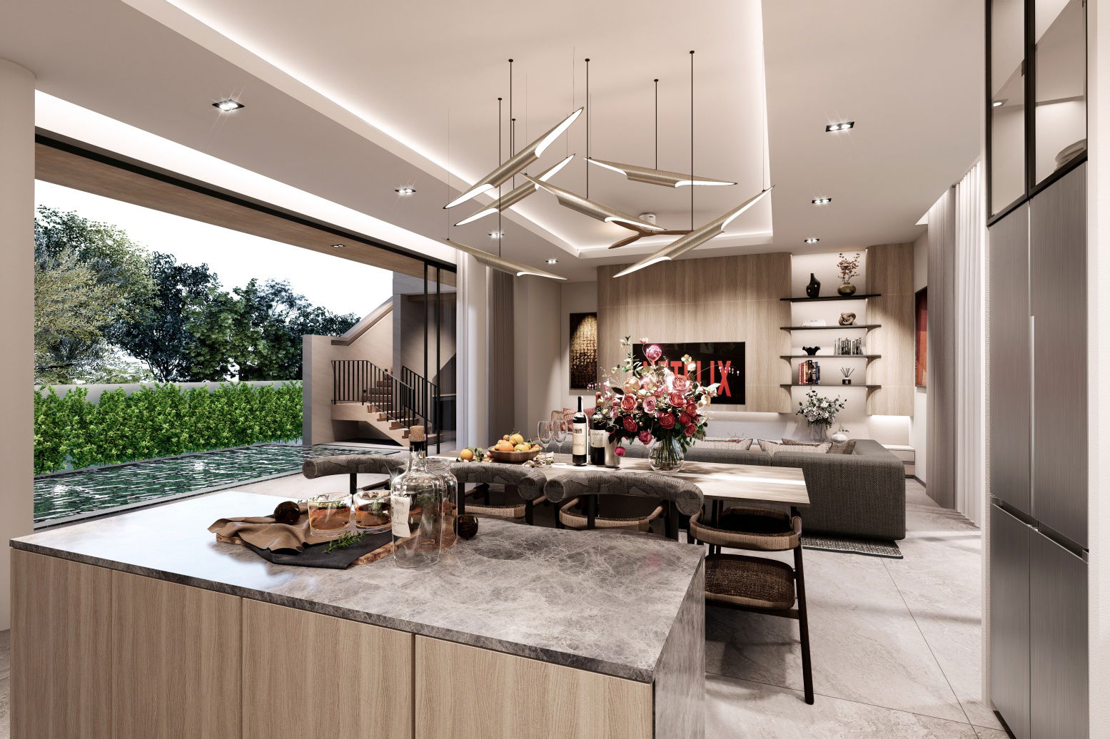 Privilege Luxury Villas Lamai - キッチン