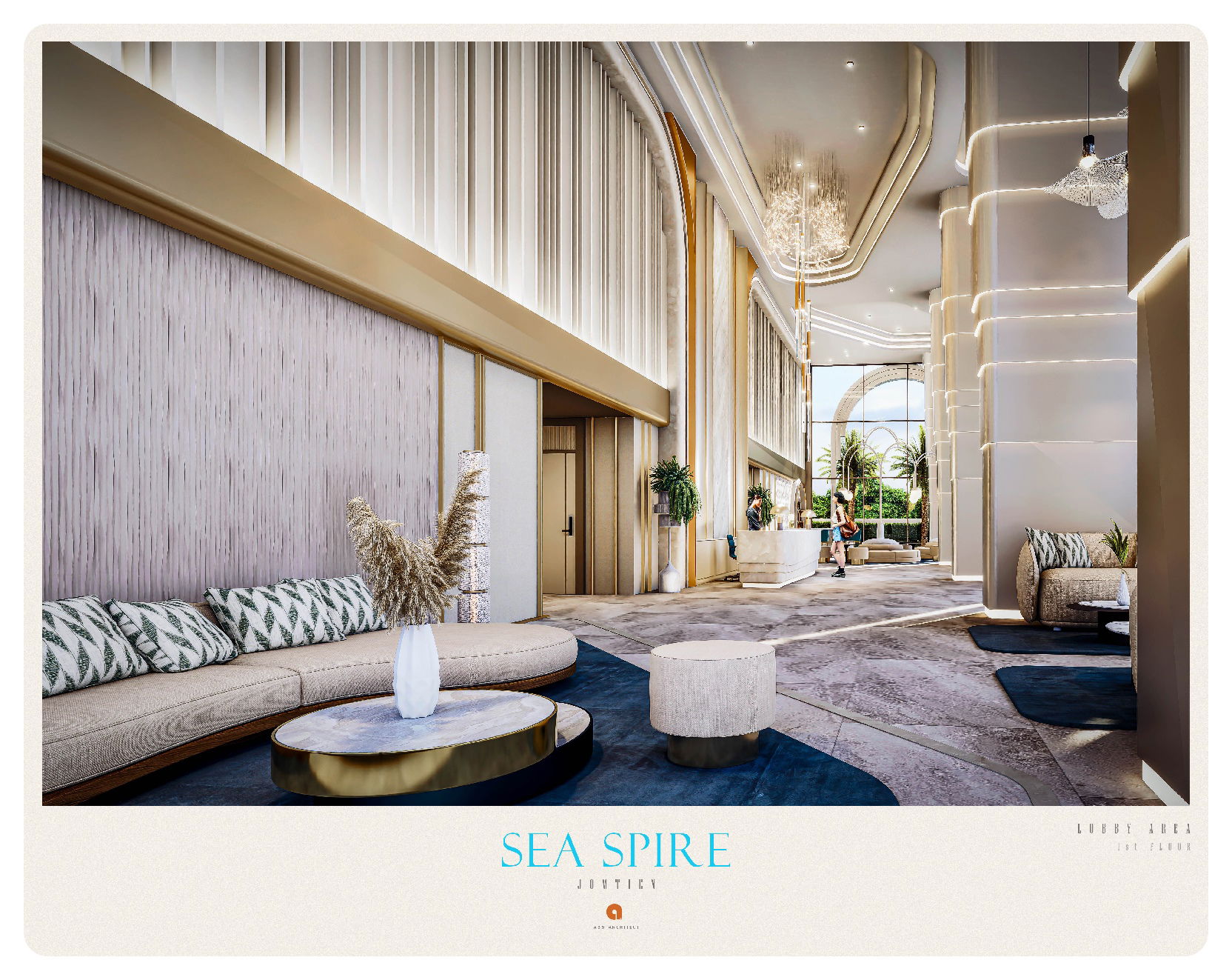 Seaspire Jomtien - Interior - Lobby