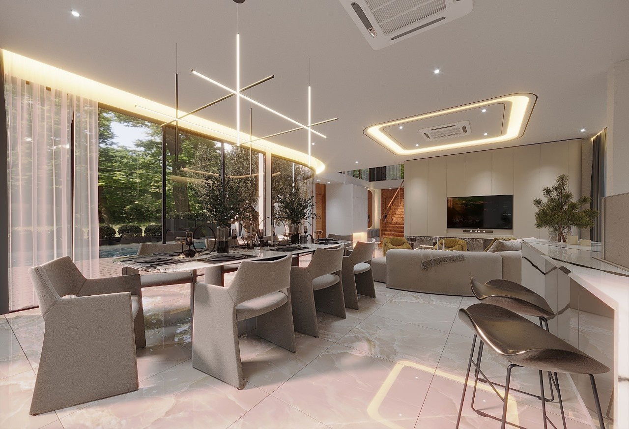 Sinara Pool Villas - Dining Table