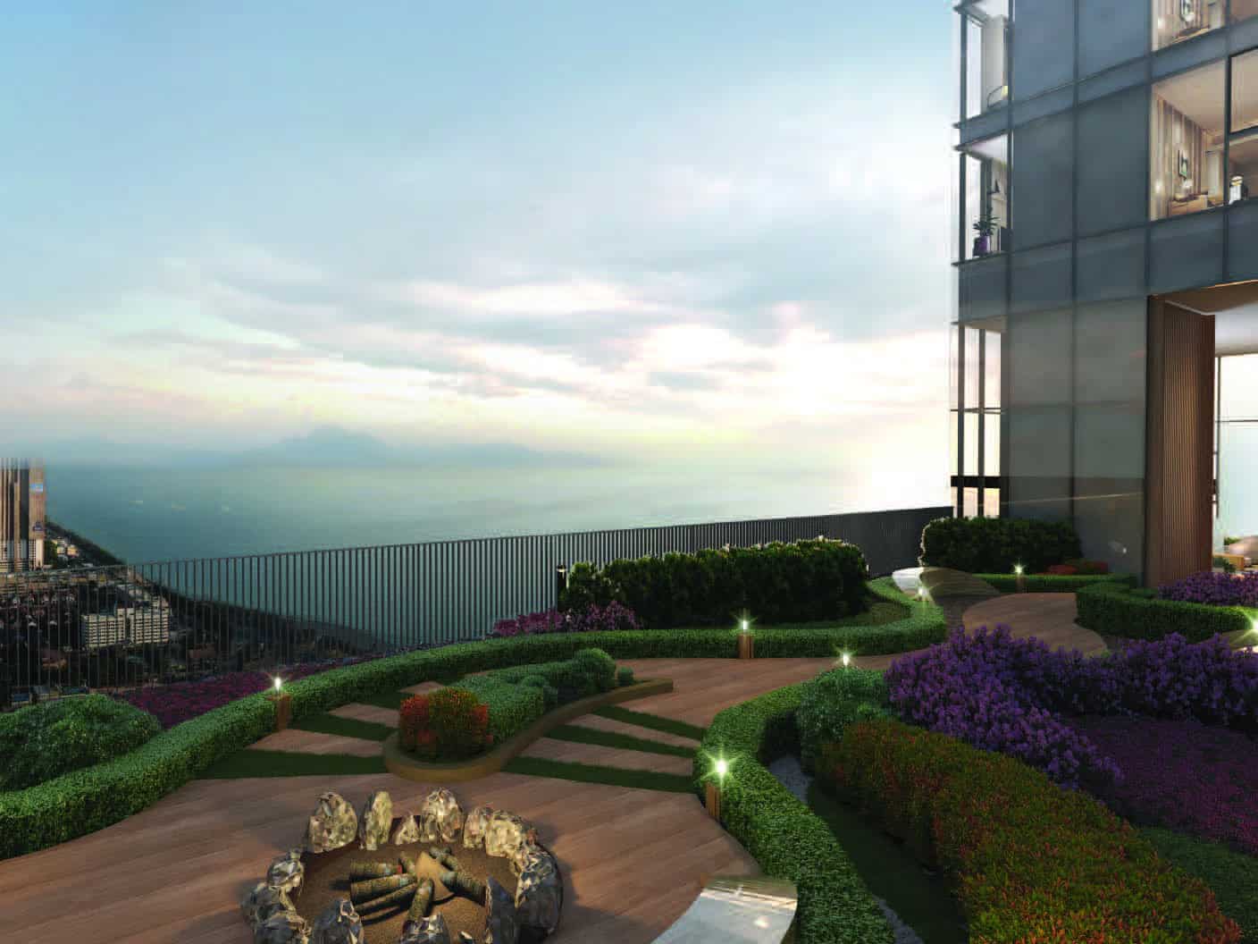 Sky Park Lucean Jomtien Pattaya exteriors