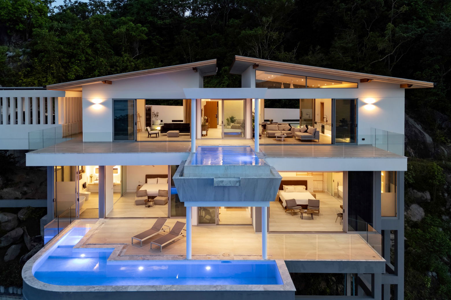 Skyfall Villa - Front View