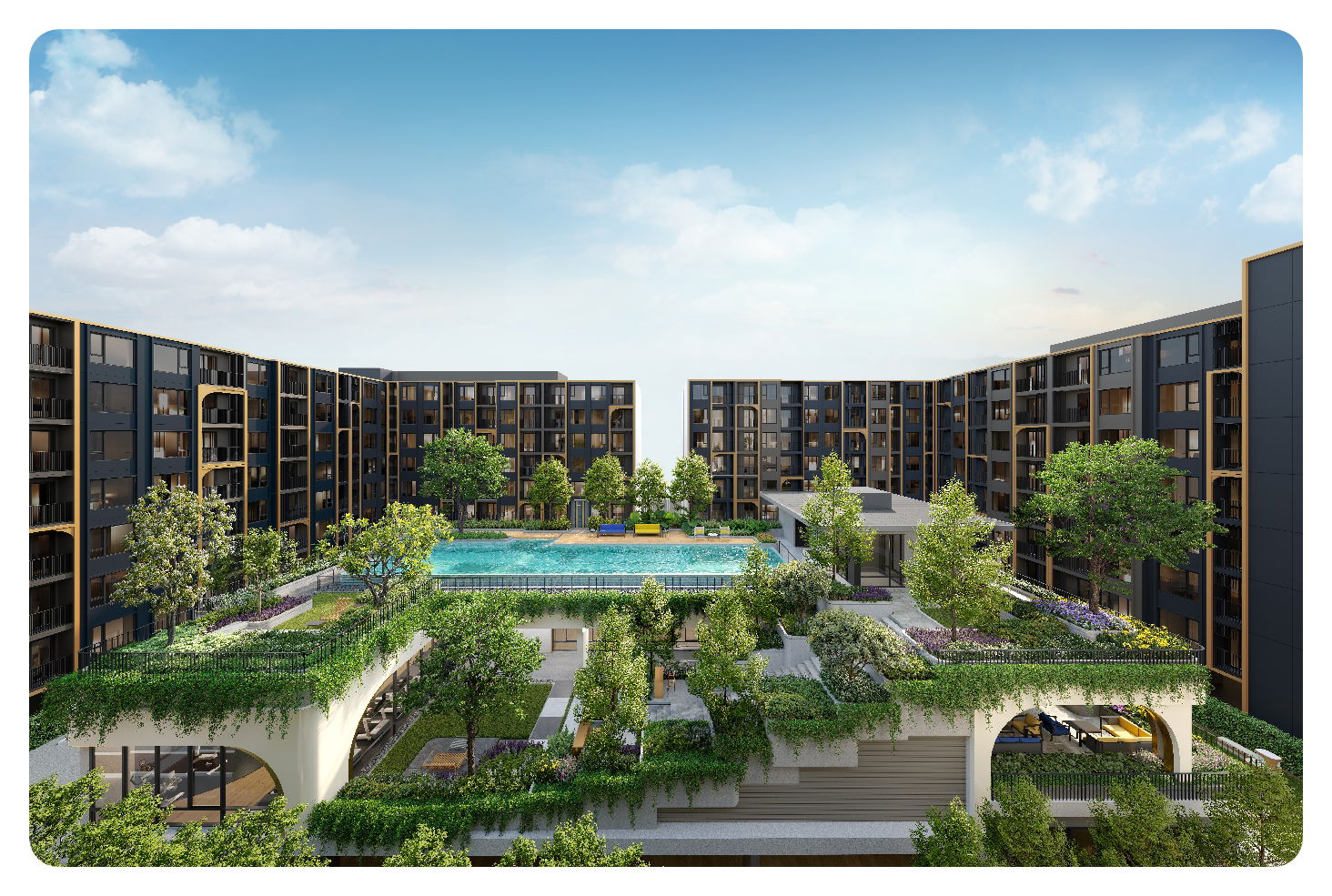 The Base Ratchada 19 - Exterior - Pool View