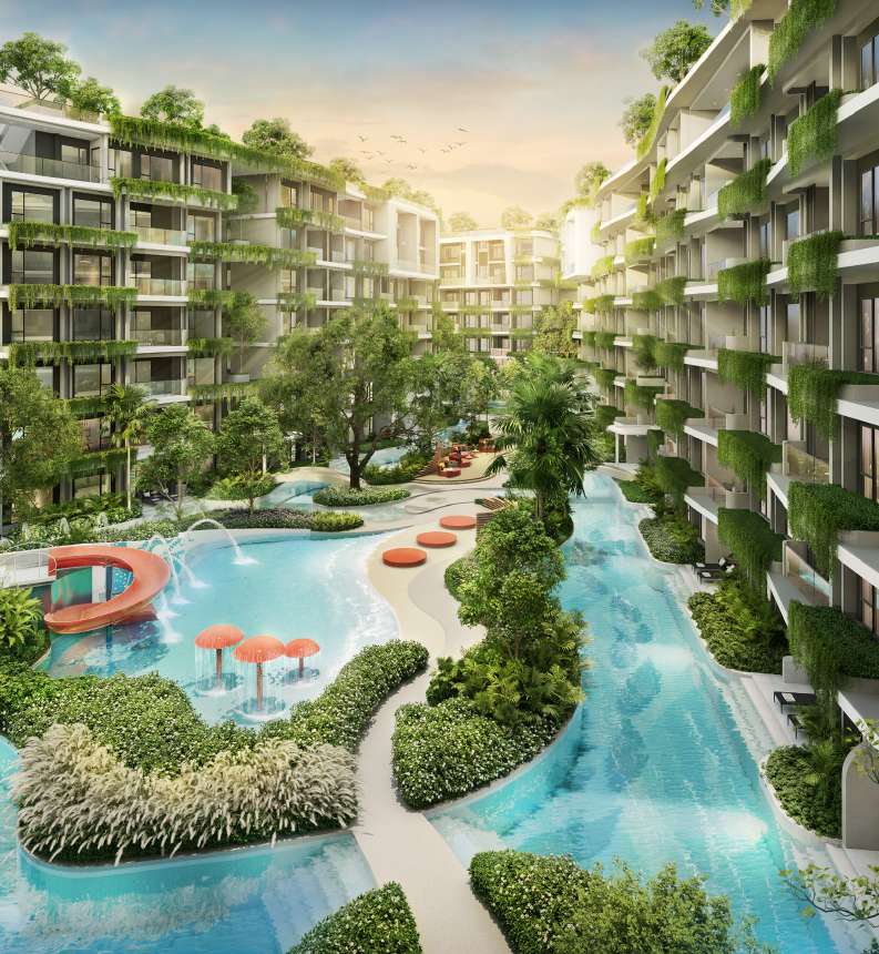 The Modeva - Exterior - Building view - Pool area