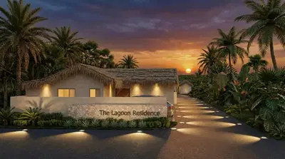 The Lagoon Residence - Night View 