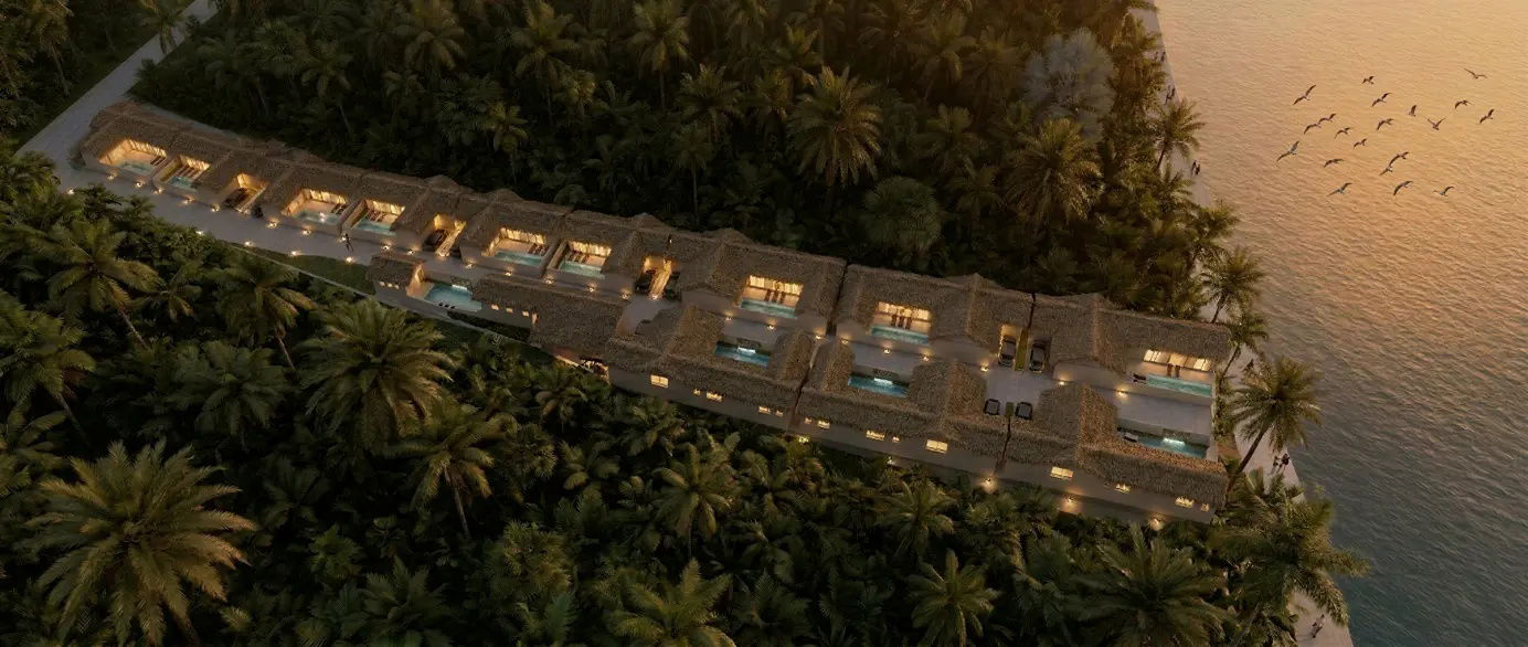 The Lagoon Residence - Night View Top