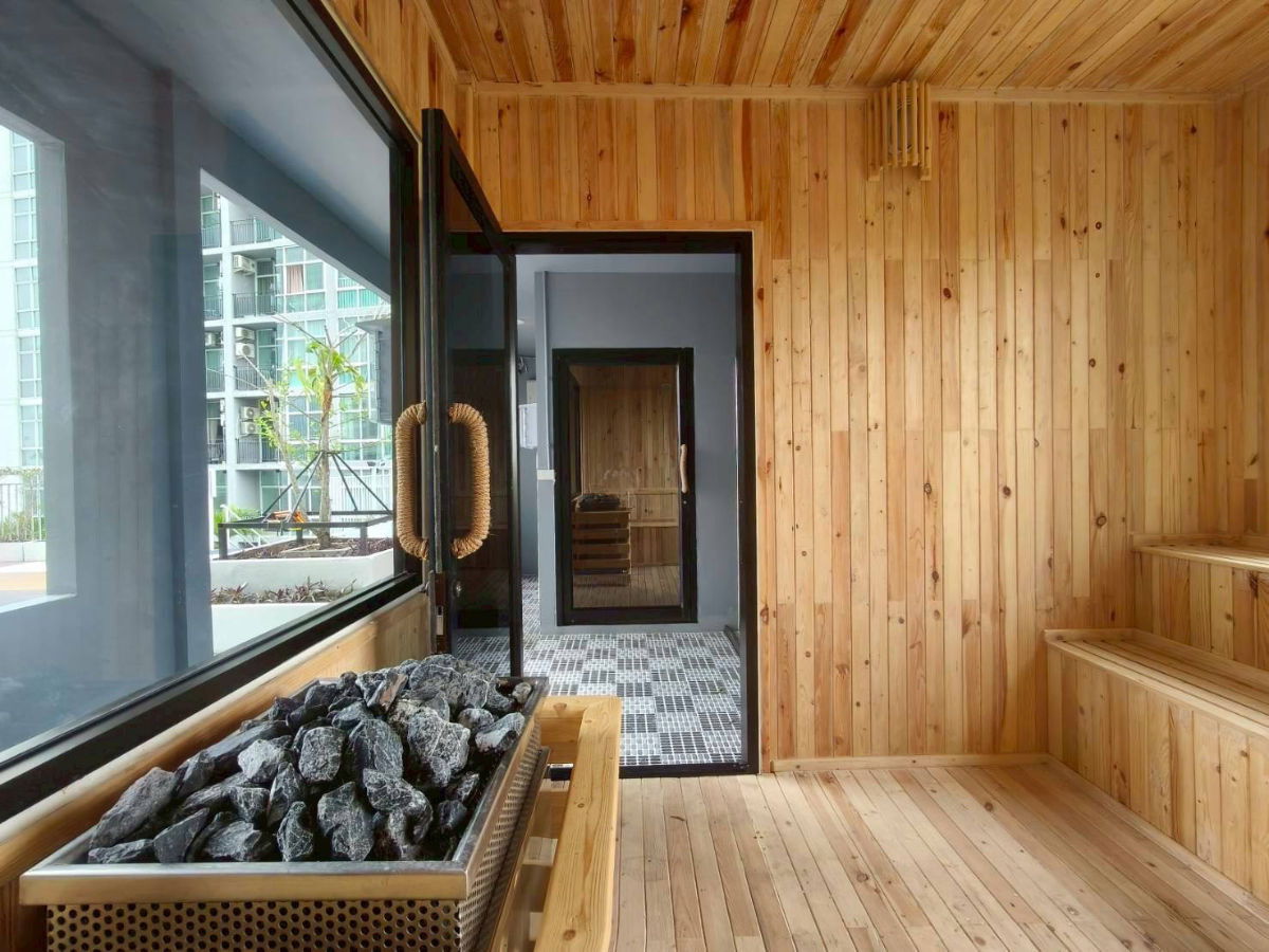 The Twin Tower sauna