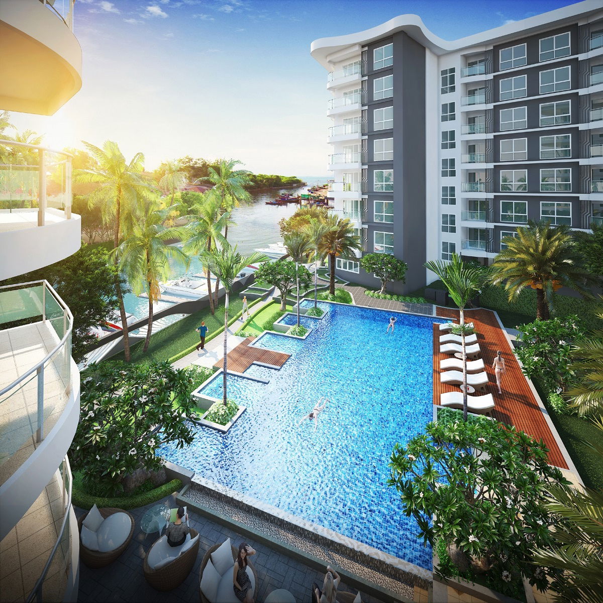 Whale Marina Condo - 外观 - 建筑景观