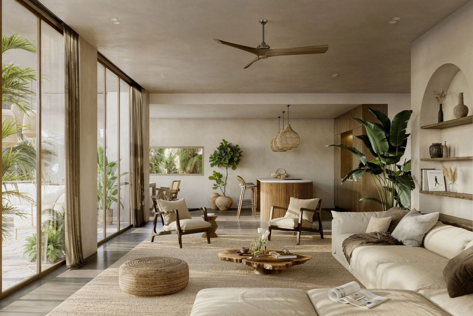 Yot Village - Tulip - Living Room