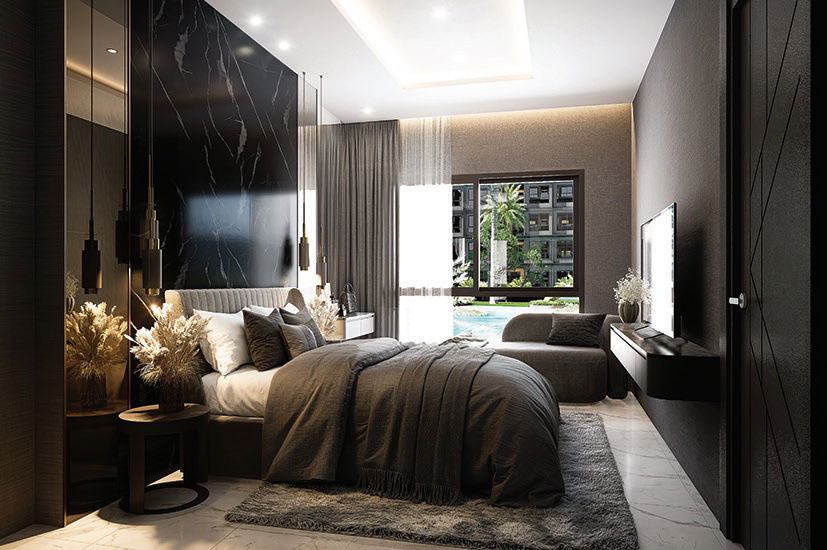 Zenith II Pattaya - Exterior - Swimming pool- Interior - Bedroom