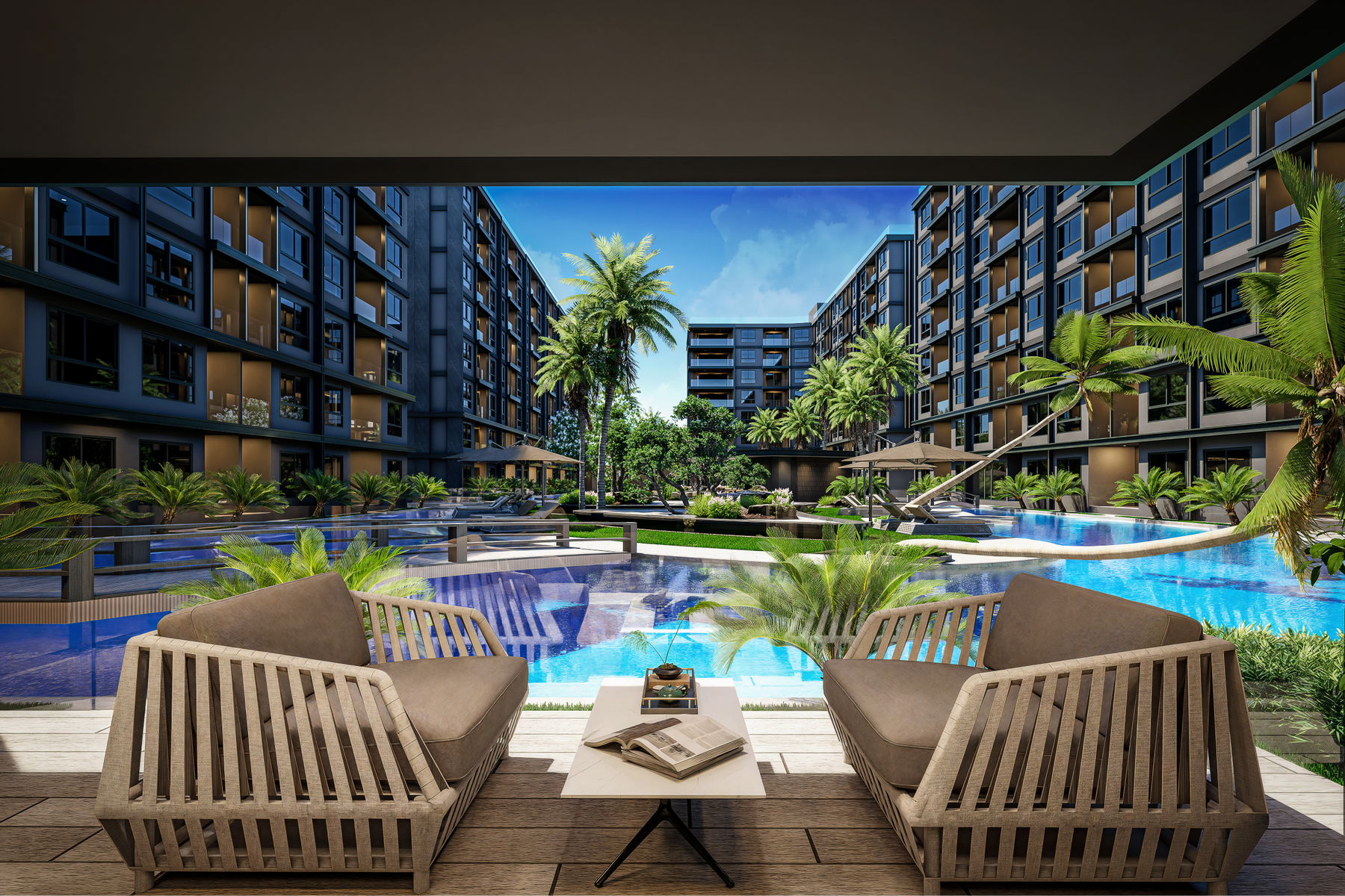 Zenith II Pattaya - Interior - 3BR