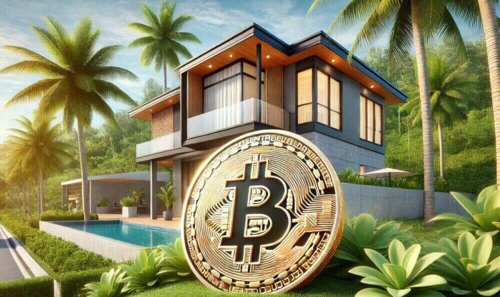 不動産を暗号通貨で購入