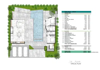 8 One Entertainment Villas - Type B (Lange size)