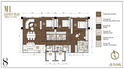 8 Residence - 3BR - Type M1