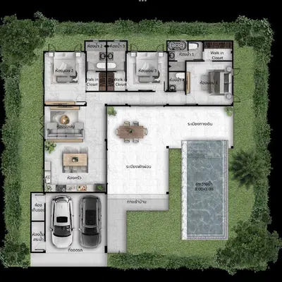 99 Village Hua Hin - 3BR Pool Villa - Type B