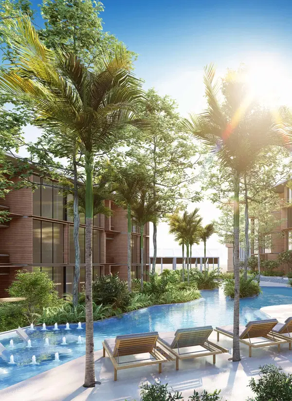Platinum Bay - 1BR - Type F - (Garden/Pool View)