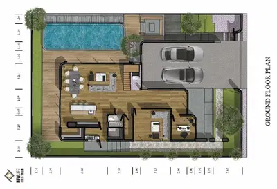 ALLTHAI Villages - Type B - ALLTHAI Oasis - Premium 3 floor villas