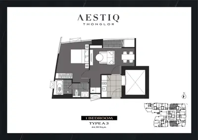 Aestiq Thonglor - 1BR (M)