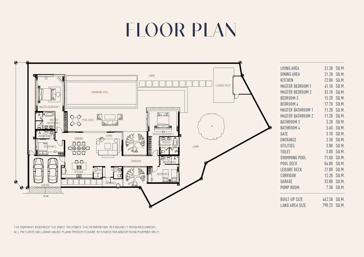 Aren Villas - Unit Plan