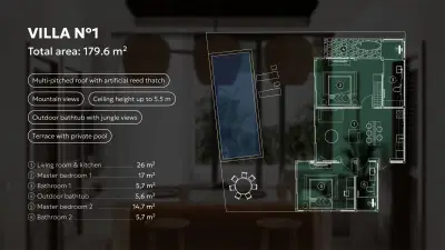 Ashram Villas Phuket - Unit Plan - Villa 1