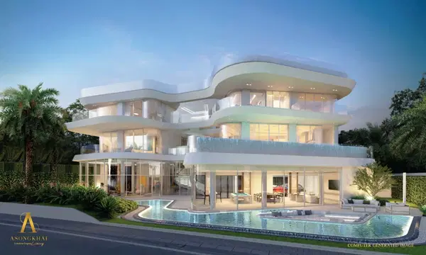 Asongkhai - 5BR Oceanfront Pool Villa