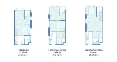 Aspire Vibha - Victory - 1BR Extra - Resale