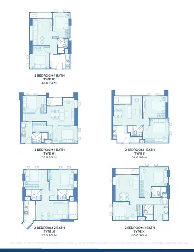 Aspire Vibha - Victory - 2BR (M) - Resale