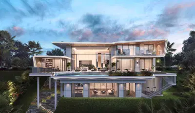 Ayana Luxury Villas - 5BR Pool Villa - Type C (Large Plot - Sea View)
