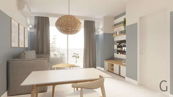 Babylon Sky Garden 2 - 1BR (Sea View)