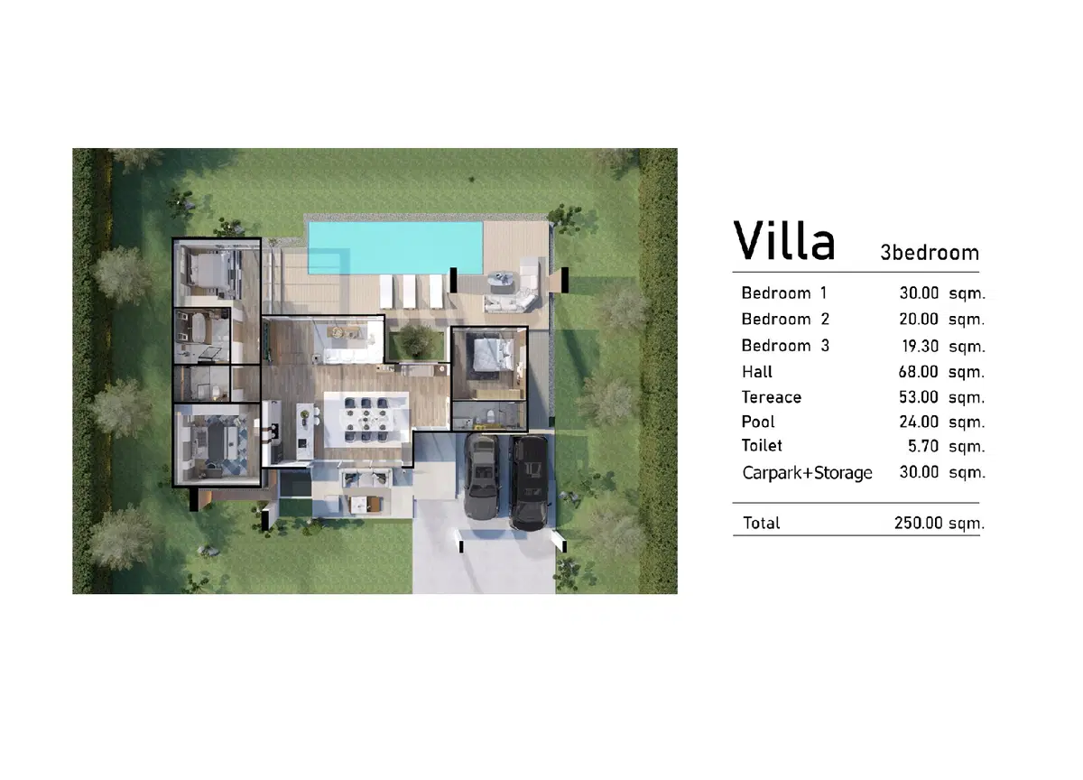 Bliss-Pool-Villas-Villa-Vista-Type-A33-Bedrooms-3D-Floor-Plan-with-size.jpg