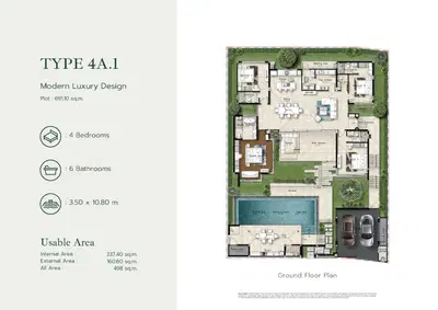 Botanica Foresta II - 4BR Type - 4A.1
