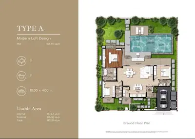 Botanica Luxury Krabi - 3BR Villa Type A